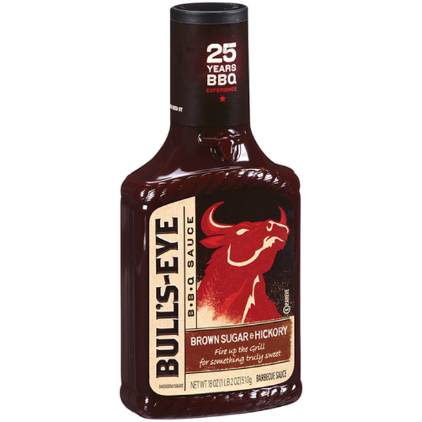 Bull's-eye BBQ Sauce BRW Sugar & Hickory 18oz
