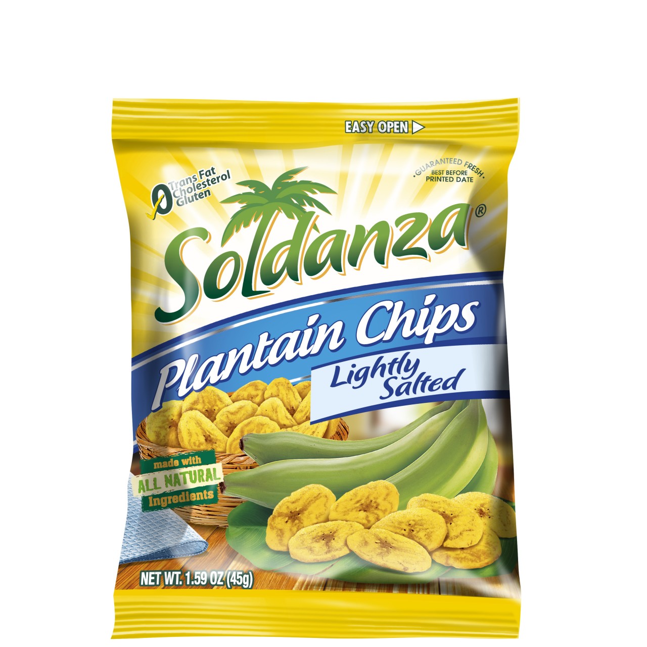 Soldanza Plantain Chips Lightly Salted