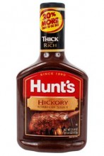Hunts BBQ Hickory 21.6oz