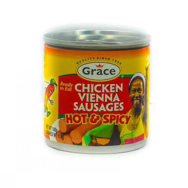 Grace Vienna Chicken Sausage Hot & Spicy 135g