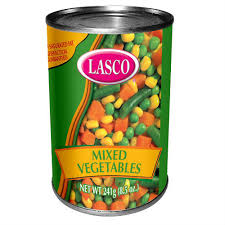 Lasco Mixed Vegetables 241g