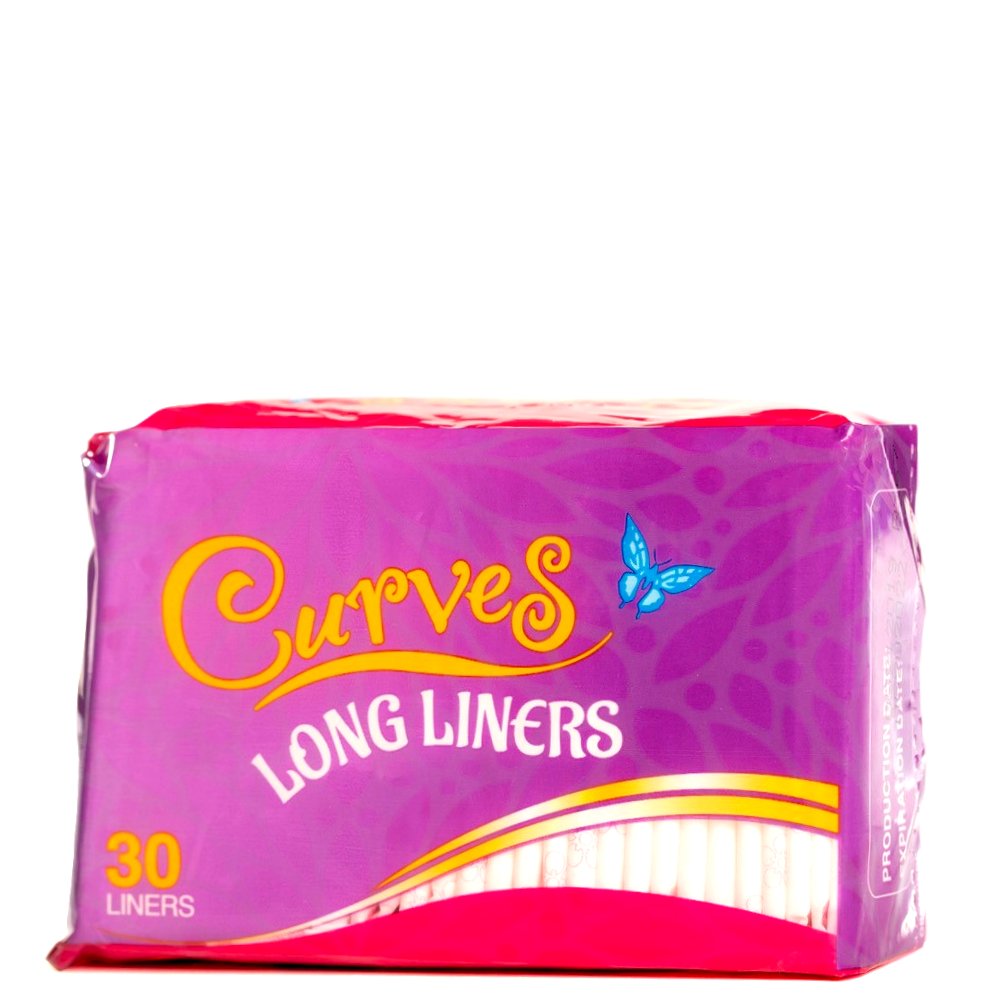 Curves Panty Liners Long 30