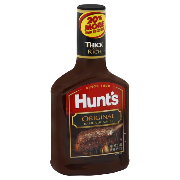 Hunts BBQ Original 21.6oz
