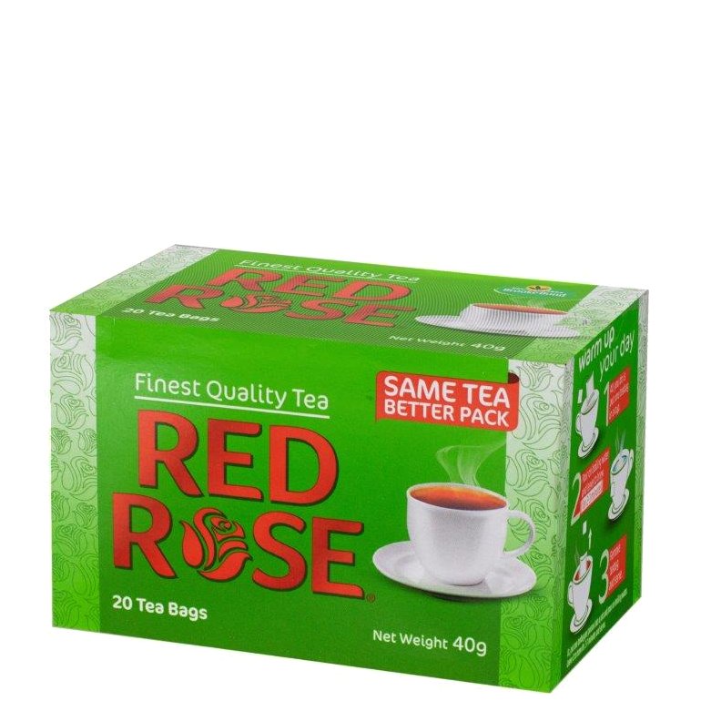 Red Rose Tea Bag 20s