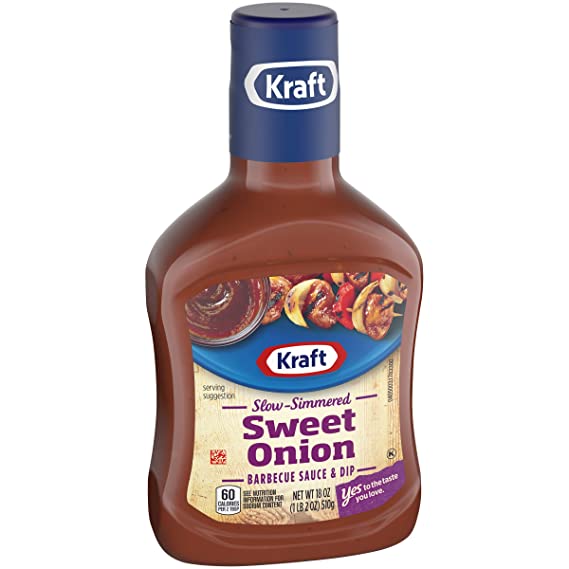 Kraft BBQ Sweet Onion 18oz
